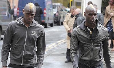 Enoch e Mario Balotelli Enoch e Mario Balotelli