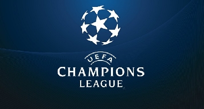 Il logo Champions. Foto Afp Il logo Champions. Foto Afp