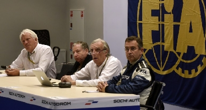 Vertici della Fia a Sochi (Afp) Vertici della Fia a Sochi (Afp)