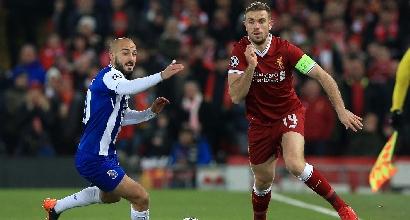 Champions, tutto facile per il Liverpool: col Porto basta lo 0-0
