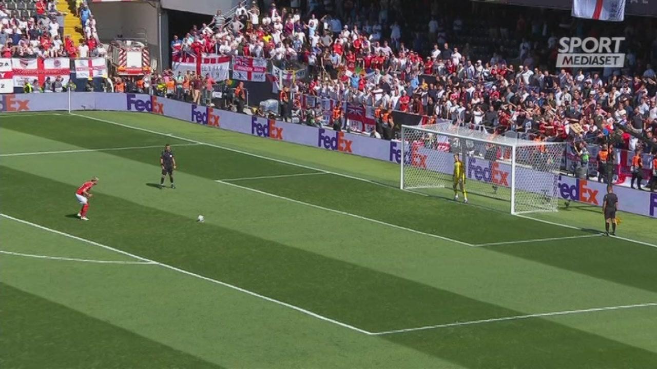 Svizzera-Inghilterra 0-0 (5-6 dcr): highlights