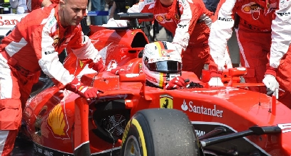 Ferrari, Vettel: "Le Mercedes sono battibili" Ferrari, Vettel: "Le Mercedes sono battibili"