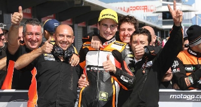 Moto2, GP Australia: vince Rins, primo podio per Baldassarri