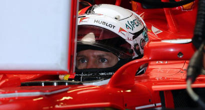 Vettel, Foto LaPresse