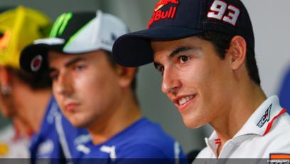 Lorenzo e Marquez foto MotoGP Lorenzo e Marquez foto MotoGP