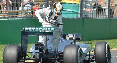 Hamilton appiedato nelle libere 1 (Afp) Hamilton appiedato nelle libere 1 (Afp)