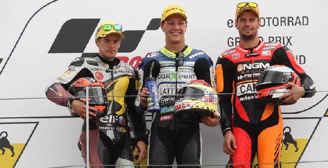 Il podio della Moto2 (IPP) Il podio della Moto2 (IPP)