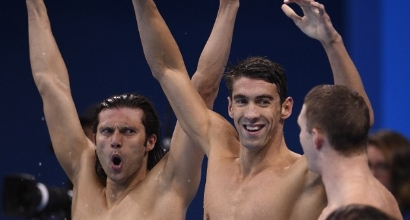 Phelps, foto AFP