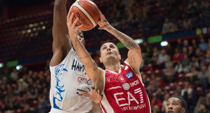 Basket, Serie A: Milano cala il poker, Reggio Emilia e Trento ko