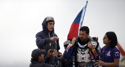 Cyril Despres, foto Afp Cyril Despres, foto Afp