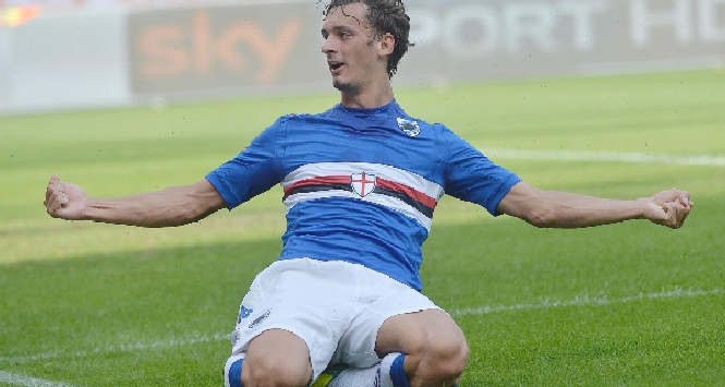 Gabbiadini, foto Ansa Gabbiadini, foto Ansa