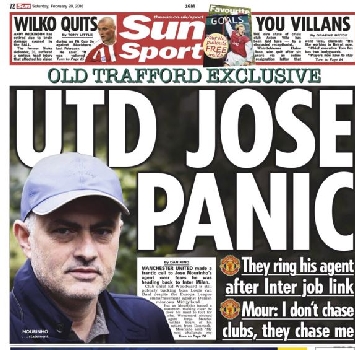 Mourinho, lo United accelera per "colpa" dell'Inter