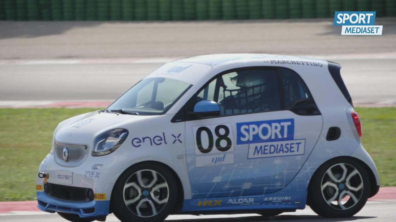 Smart EQ fortwo e-cup, le prove libere