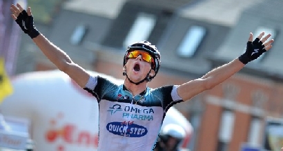 Vuelta 2013: Stybar vince davanti a Gilbert nella 7.a tappa Vuelta 2013: Stybar vince davanti a Gilbert nella 7.a tappa