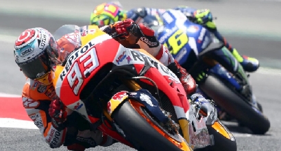 Marquez e Rossi (LaPresse)