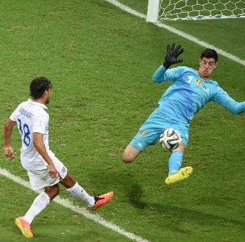 Courtois l'imbattibile: il Belgio ha il suo talismano Courtois l'imbattibile: il Belgio ha il suo talismano