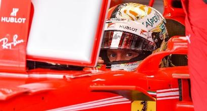 Ferrari, Vettel: "Problema al motore. Ora inventiamoci qualcosa per la gara"