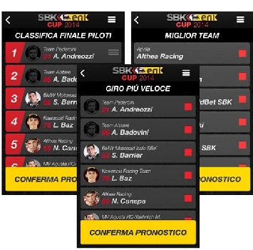 Superbike: una app per i pronostici Superbike: una app per i pronostici