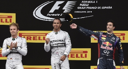 Hamilton Rosberg Ricciardo podio AFP Hamilton Rosberg Ricciardo podio AFP