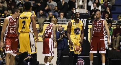 Basket Serie A, Torino stende Milano