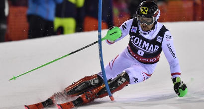 Sci, Coppa del mondo: strepitoso Hirscher a Madonna di Campiglio, primo con brivido