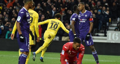 Ligue 1, Neymar lancia il Psg: steso anche il Tolosa