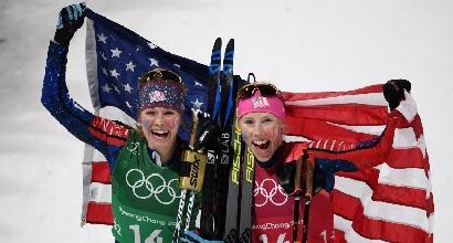 FONDO, SPRINT SQUADRE DONNE: ORO USA