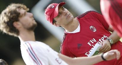 Verso Milan-Shkëndija, Montella: "Dipende solo da noi"