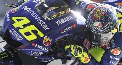 MotoGP, Rossi: "Sofferto il poco grip, ma il risultato è abbastanza positivo"