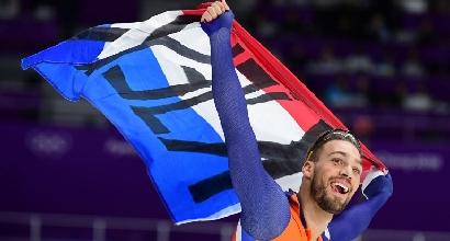 PATTINAGGIO VELOCITÀ 1000M, ORO ALL'OLANDESE NUIS PER 4 CENTESIMI. 30° NENZI