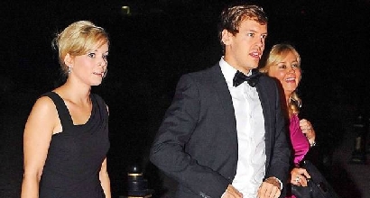 Vettel e Hanna, foto da bild.de Vettel e Hanna, foto da bild.de