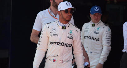 Hamilton-Bottas, LaPresse