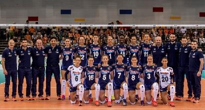 Volley femminile, qualificazione Mondiali: l'Italia parte bene, Bosnia stesa