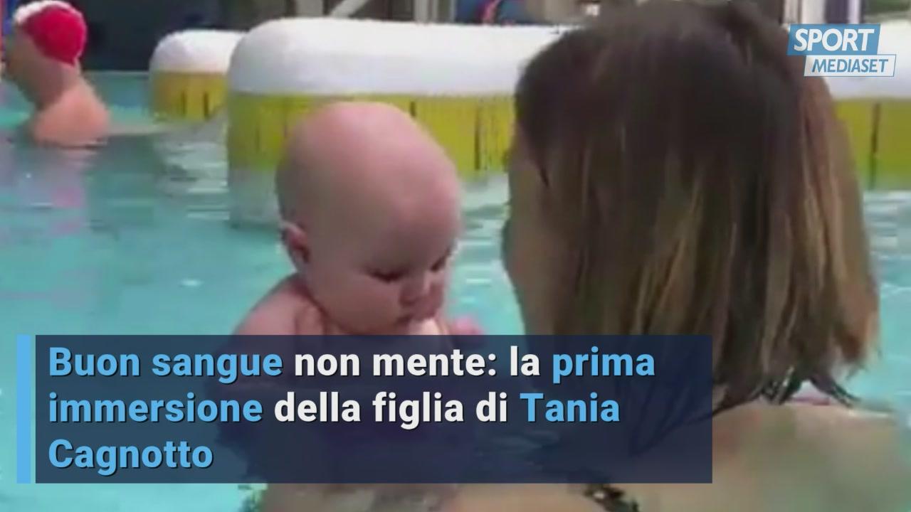 Buon sangue non mente: la prima immersione della figlia di Tania Cagnotto