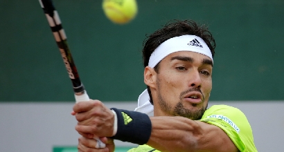 Fognini, foto Afp Fognini, foto Afp