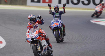 Maverick Vinales e Andrea Dovizioso (LaPresse)