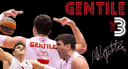 L'annuncio dell'Olimpia, foto Twitter L'annuncio dell'Olimpia, foto Twitter