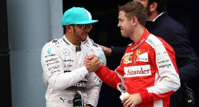 Hamilton e Vettel (Afp)