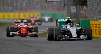 Vettel e Rosberg (LaPresse)