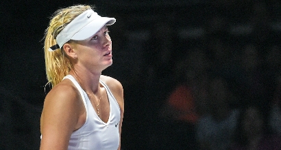 Sharapova, foto Afp Sharapova, foto Afp