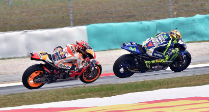 Rossi-Marquez, situazione fuori controllo