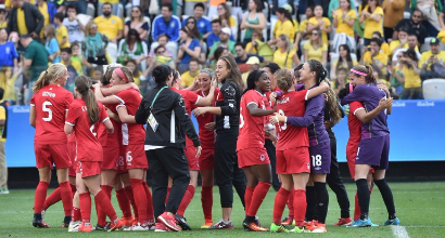 Rio 2016, calcio femminile: Brasile sconfitto dal Canada, niente bronzo. Oro alla Germania