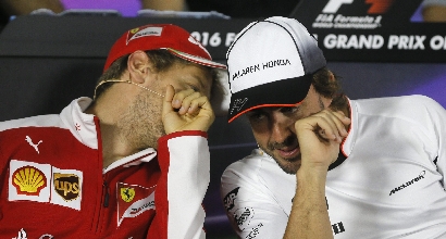 F1, Alonso contro Vettel: "La prossima volta lo butto fuori"