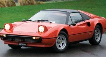 All'asta la 308 GTS di Gilles Villeneuve