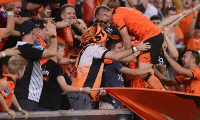 Besart Berisha esulta dopo il gol, foto Ansa Besart Berisha esulta dopo il gol, foto Ansa