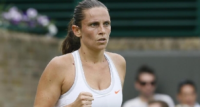 Roberta Vinci, foto Lapresse Roberta Vinci, foto Lapresse