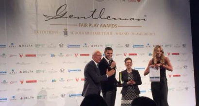 Bonaventura vince il Premio Gentleman 2016