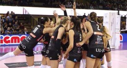 Volley A1 femminile, finale scudetto: Modena piega Novara in gara-1