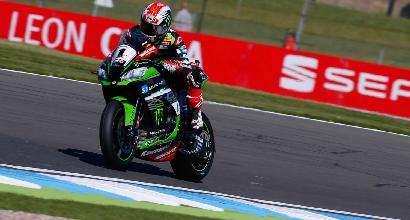 Superbike: Rea comanda il venerdì di Donington