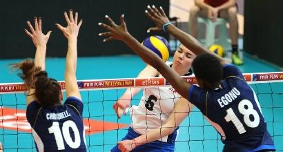 Volley femminile, qualificazioni Mondiali: tris Italia, Lettonia asfaltata